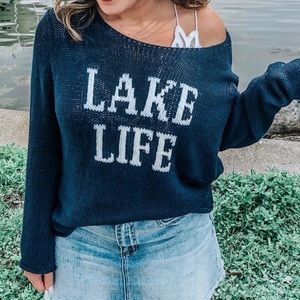 Lake Life Lightweight Sweater from Wooden Ships
